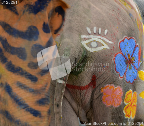 Image of ASIA THAILAND AYUTTHAYA SONGKRAN FESTIVAL