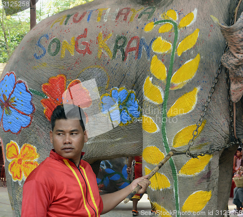 Image of ASIA THAILAND AYUTTHAYA SONGKRAN FESTIVAL