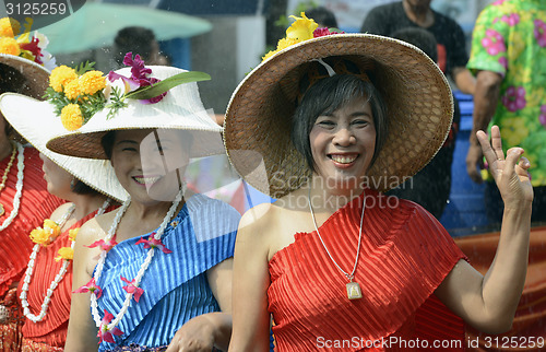 Image of ASIA THAILAND AYUTTHAYA SONGKRAN FESTIVAL