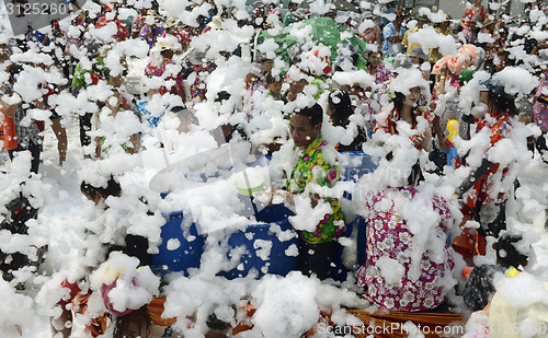 Image of ASIA THAILAND AYUTTHAYA SONGKRAN FESTIVAL