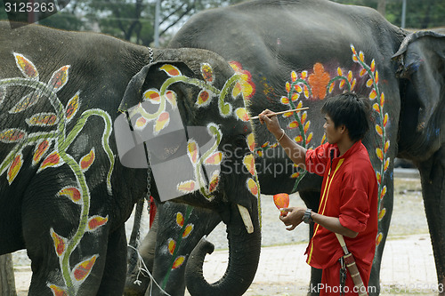 Image of ASIA THAILAND AYUTTHAYA SONGKRAN FESTIVAL