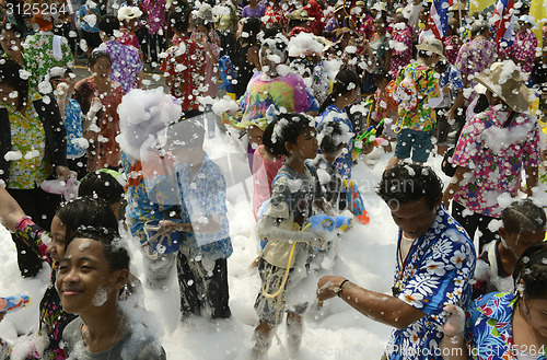 Image of ASIA THAILAND AYUTTHAYA SONGKRAN FESTIVAL