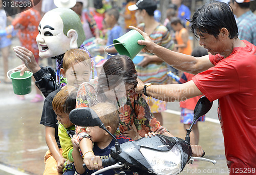 Image of ASIA THAILAND AYUTTHAYA SONGKRAN FESTIVAL