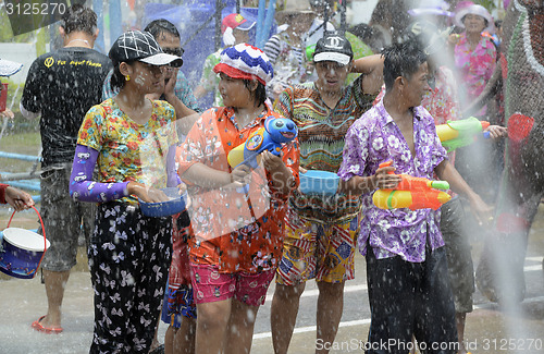 Image of ASIA THAILAND AYUTTHAYA SONGKRAN FESTIVAL