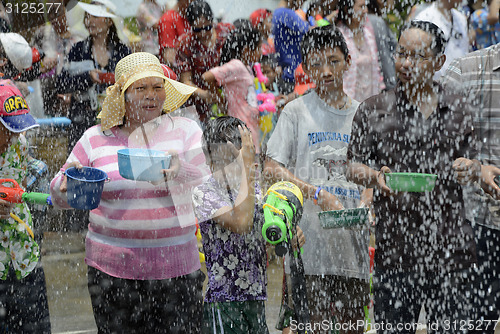 Image of ASIA THAILAND AYUTTHAYA SONGKRAN FESTIVAL