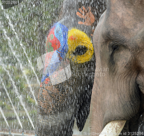 Image of ASIA THAILAND AYUTTHAYA SONGKRAN FESTIVAL