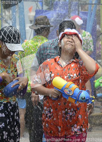 Image of ASIA THAILAND AYUTTHAYA SONGKRAN FESTIVAL