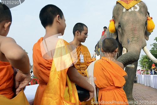 Image of ASIA THAILAND AYUTTHAYA SONGKRAN FESTIVAL