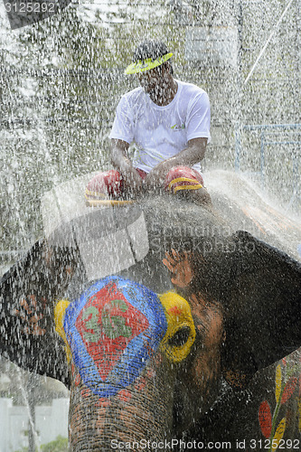 Image of ASIA THAILAND AYUTTHAYA SONGKRAN FESTIVAL