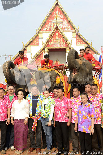 Image of ASIA THAILAND AYUTTHAYA SONGKRAN FESTIVAL