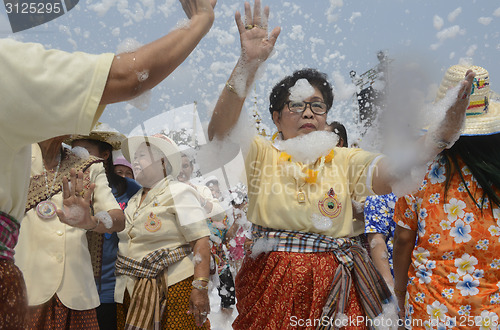 Image of ASIA THAILAND AYUTTHAYA SONGKRAN FESTIVAL