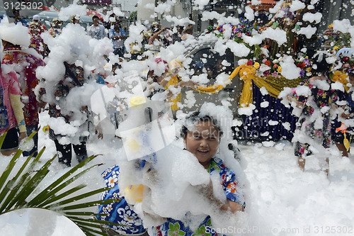 Image of ASIA THAILAND AYUTTHAYA SONGKRAN FESTIVAL