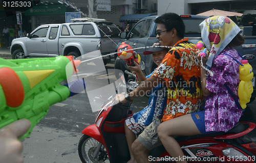 Image of ASIA THAILAND AYUTTHAYA SONGKRAN FESTIVAL