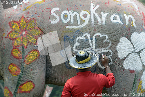 Image of ASIA THAILAND AYUTTHAYA SONGKRAN FESTIVAL