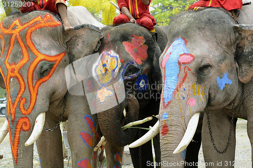 Image of ASIA THAILAND AYUTTHAYA SONGKRAN FESTIVAL