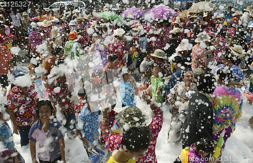 Image of ASIA THAILAND AYUTTHAYA SONGKRAN FESTIVAL