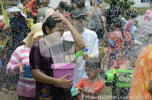 Image of ASIA THAILAND AYUTTHAYA SONGKRAN FESTIVAL