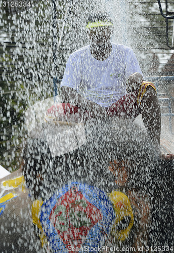 Image of ASIA THAILAND AYUTTHAYA SONGKRAN FESTIVAL