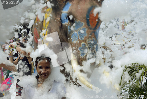 Image of ASIA THAILAND AYUTTHAYA SONGKRAN FESTIVAL