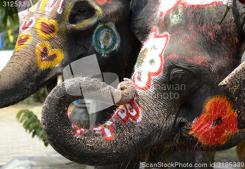 Image of ASIA THAILAND AYUTTHAYA SONGKRAN FESTIVAL