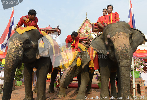 Image of ASIA THAILAND AYUTTHAYA SONGKRAN FESTIVAL