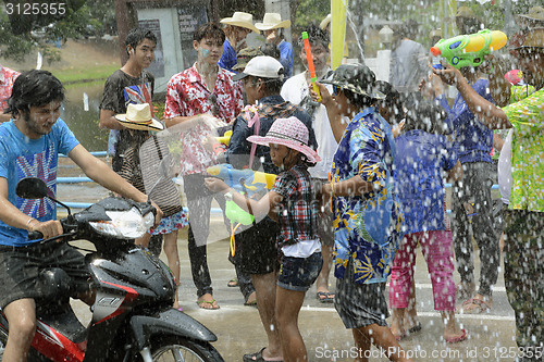 Image of ASIA THAILAND AYUTTHAYA SONGKRAN FESTIVAL