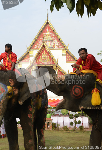 Image of ASIA THAILAND AYUTTHAYA SONGKRAN FESTIVAL