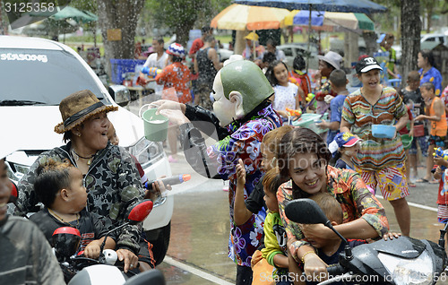 Image of ASIA THAILAND AYUTTHAYA SONGKRAN FESTIVAL