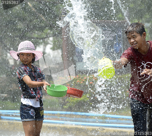 Image of ASIA THAILAND AYUTTHAYA SONGKRAN FESTIVAL