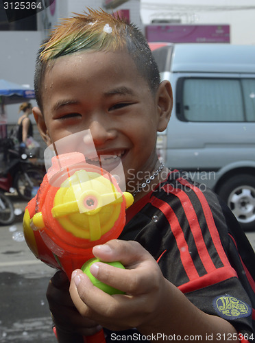 Image of ASIA THAILAND AYUTTHAYA SONGKRAN FESTIVAL