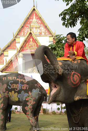 Image of ASIA THAILAND AYUTTHAYA SONGKRAN FESTIVAL