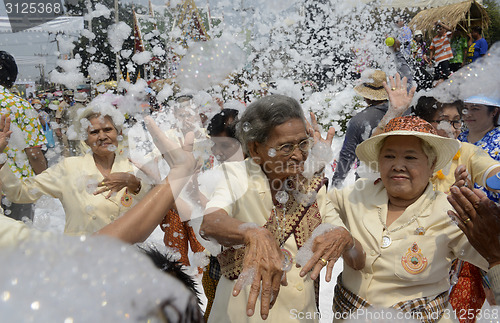 Image of ASIA THAILAND AYUTTHAYA SONGKRAN FESTIVAL