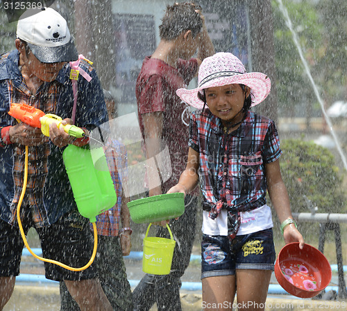 Image of ASIA THAILAND AYUTTHAYA SONGKRAN FESTIVAL