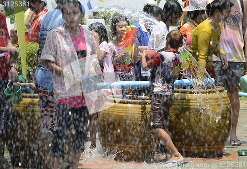 Image of ASIA THAILAND AYUTTHAYA SONGKRAN FESTIVAL