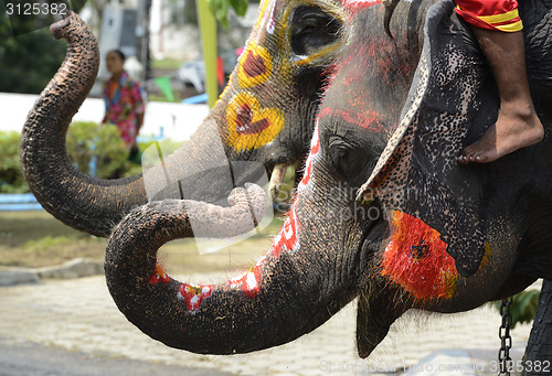 Image of ASIA THAILAND AYUTTHAYA SONGKRAN FESTIVAL