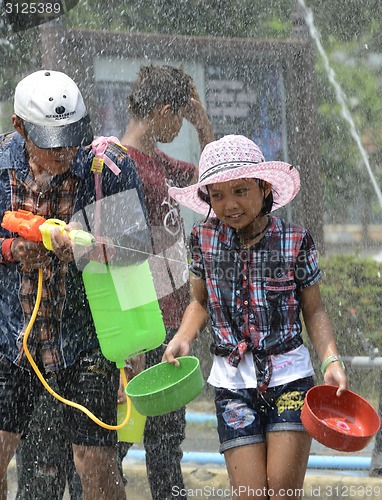 Image of ASIA THAILAND AYUTTHAYA SONGKRAN FESTIVAL