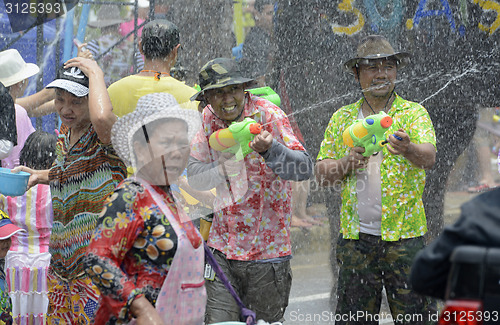 Image of ASIA THAILAND AYUTTHAYA SONGKRAN FESTIVAL