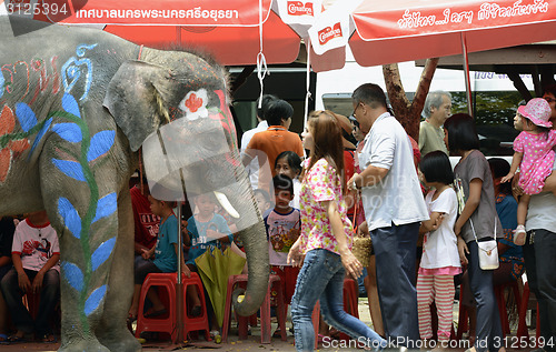 Image of ASIA THAILAND AYUTTHAYA SONGKRAN FESTIVAL