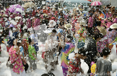 Image of ASIA THAILAND AYUTTHAYA SONGKRAN FESTIVAL