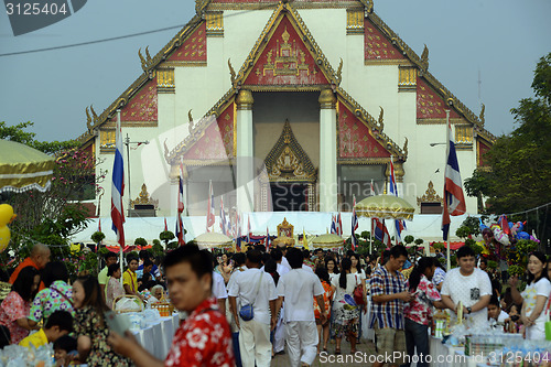 Image of ASIA THAILAND AYUTTHAYA SONGKRAN FESTIVAL