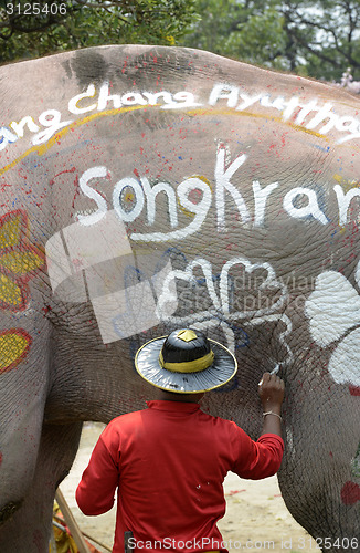 Image of ASIA THAILAND AYUTTHAYA SONGKRAN FESTIVAL