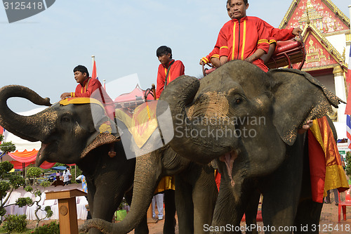 Image of ASIA THAILAND AYUTTHAYA SONGKRAN FESTIVAL