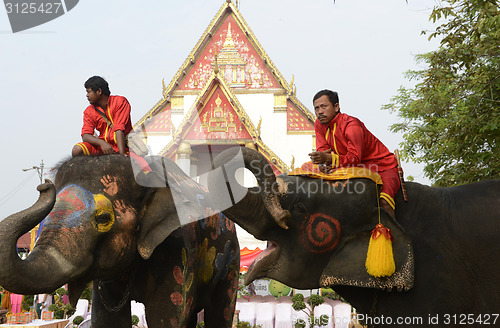 Image of ASIA THAILAND AYUTTHAYA SONGKRAN FESTIVAL