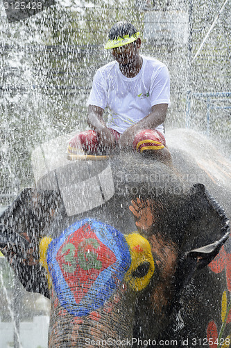 Image of ASIA THAILAND AYUTTHAYA SONGKRAN FESTIVAL