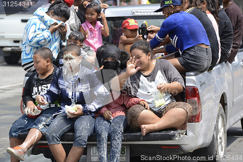 Image of ASIA THAILAND AYUTTHAYA SONGKRAN FESTIVAL