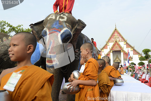 Image of ASIA THAILAND AYUTTHAYA SONGKRAN FESTIVAL