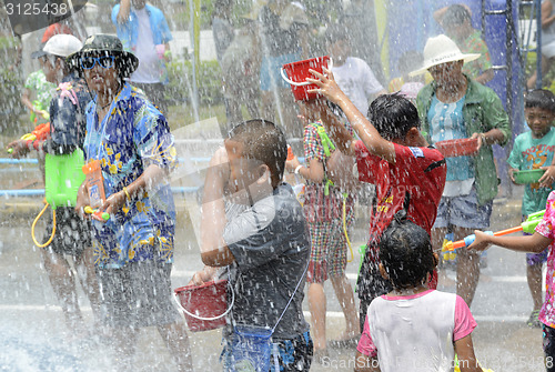 Image of ASIA THAILAND AYUTTHAYA SONGKRAN FESTIVAL