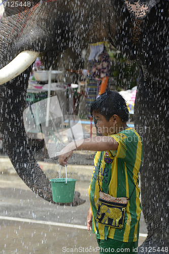 Image of ASIA THAILAND AYUTTHAYA SONGKRAN FESTIVAL