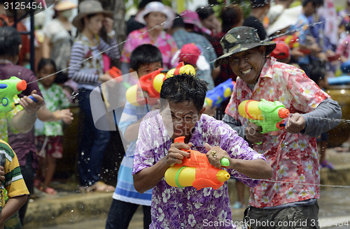 Image of ASIA THAILAND AYUTTHAYA SONGKRAN FESTIVAL