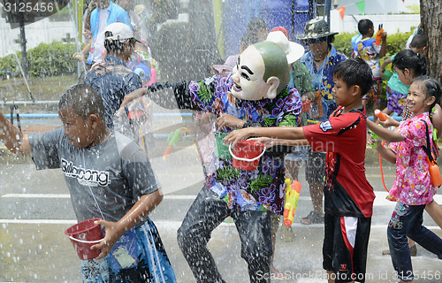 Image of ASIA THAILAND AYUTTHAYA SONGKRAN FESTIVAL